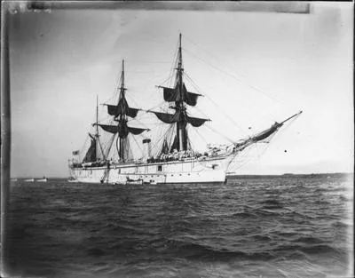 Visit of Japanese Training Ships