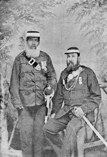 Rāpata Wahawaha and Thomas Porter Image: Rāpata Wahawaha and Thomas Porter