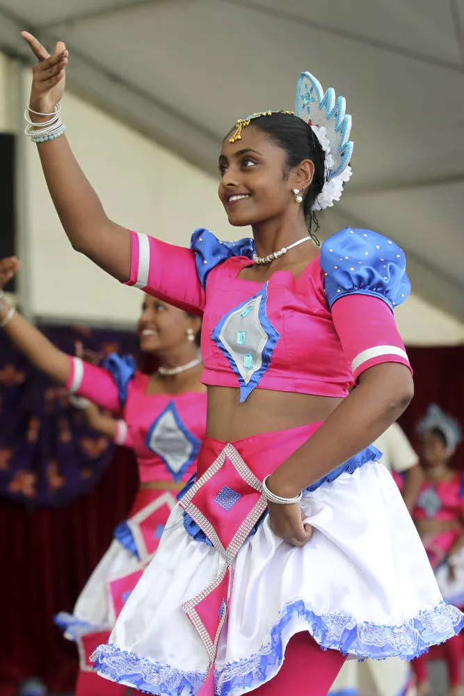 Diversity stage performers at ASB Polyfest.