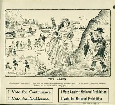 Image: The alien [poster]