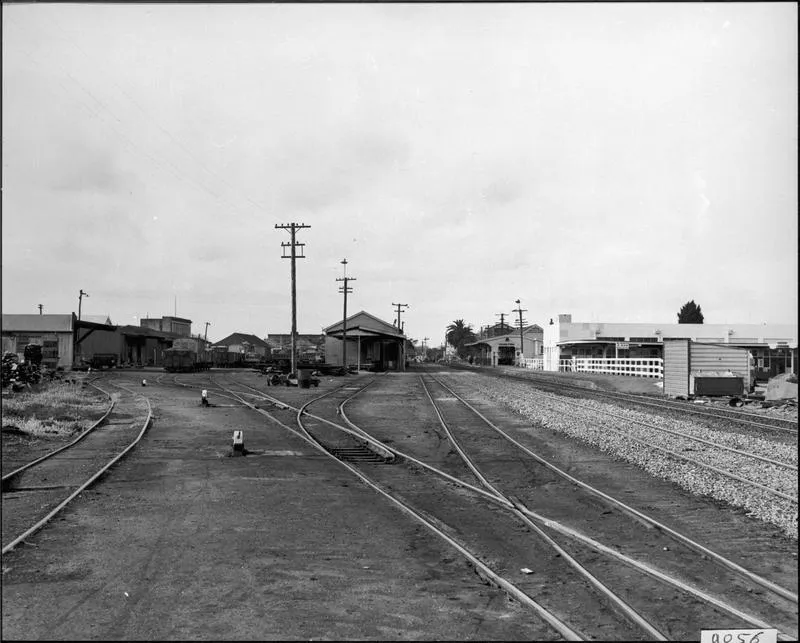 Hamilton Railway Station yards