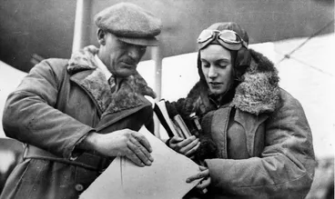 Image: Jean Gardner Batten and Malcolm McGregor