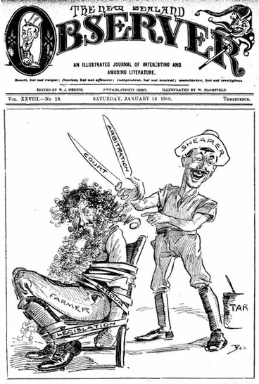 Shearers' demands Image: Shearers' demands