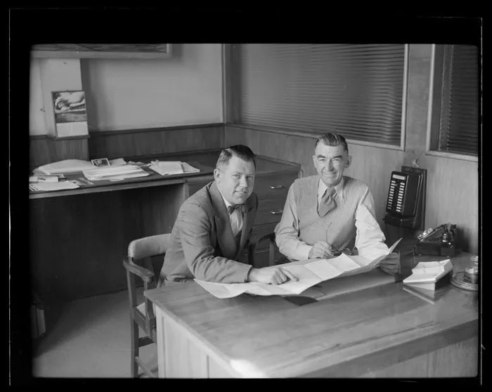 Rush Clarke and Leo Lemuel White