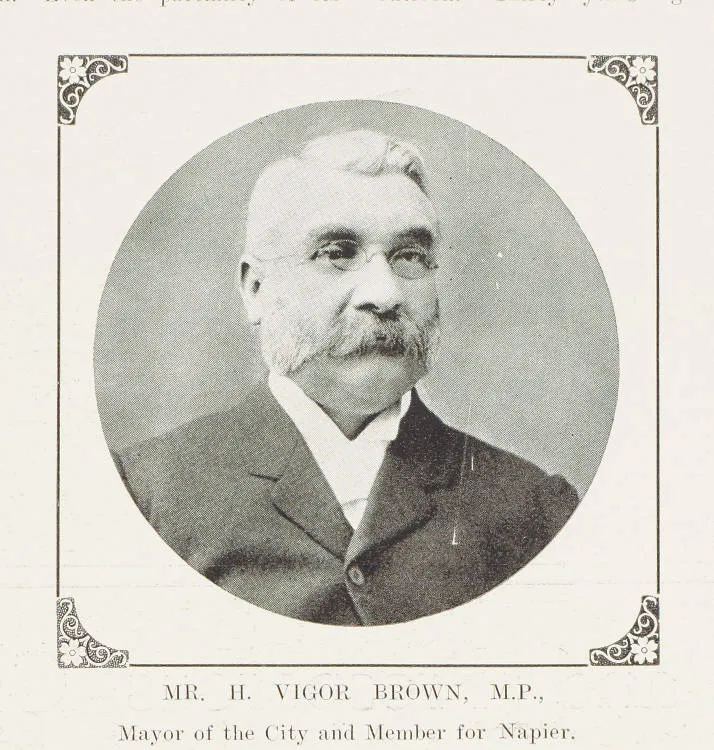 Mr H. Vigor-Brown, Mayor of the city and member for Napier
