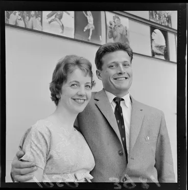 Image: Engagement of Mr Hilfred Haskill and Miss Lois Marks