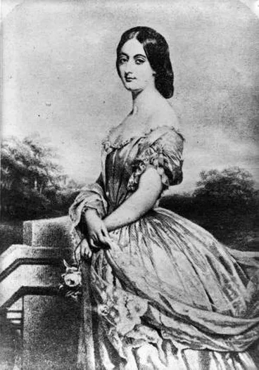 Image: Eliza Lucy Grey, the wife of George Grey