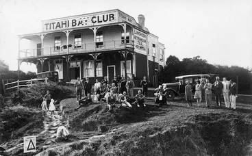 Image: Titahi Bay Club, and group alongside