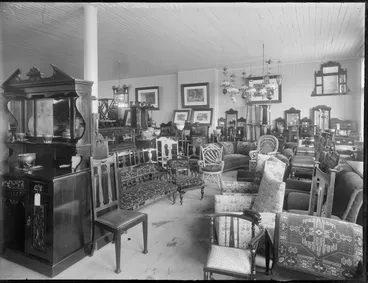 Image: Interior of furniture shop