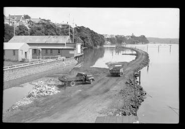 Image: Land Reclamation at St Marys Bay, 1956