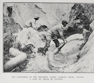 Image: The Harnessing Of The Horahora Rapids, Waikato River