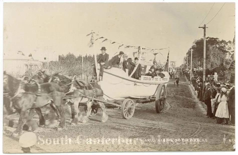 The Coronation Procession Timaru.Heroes of the Wrecks. WF No3