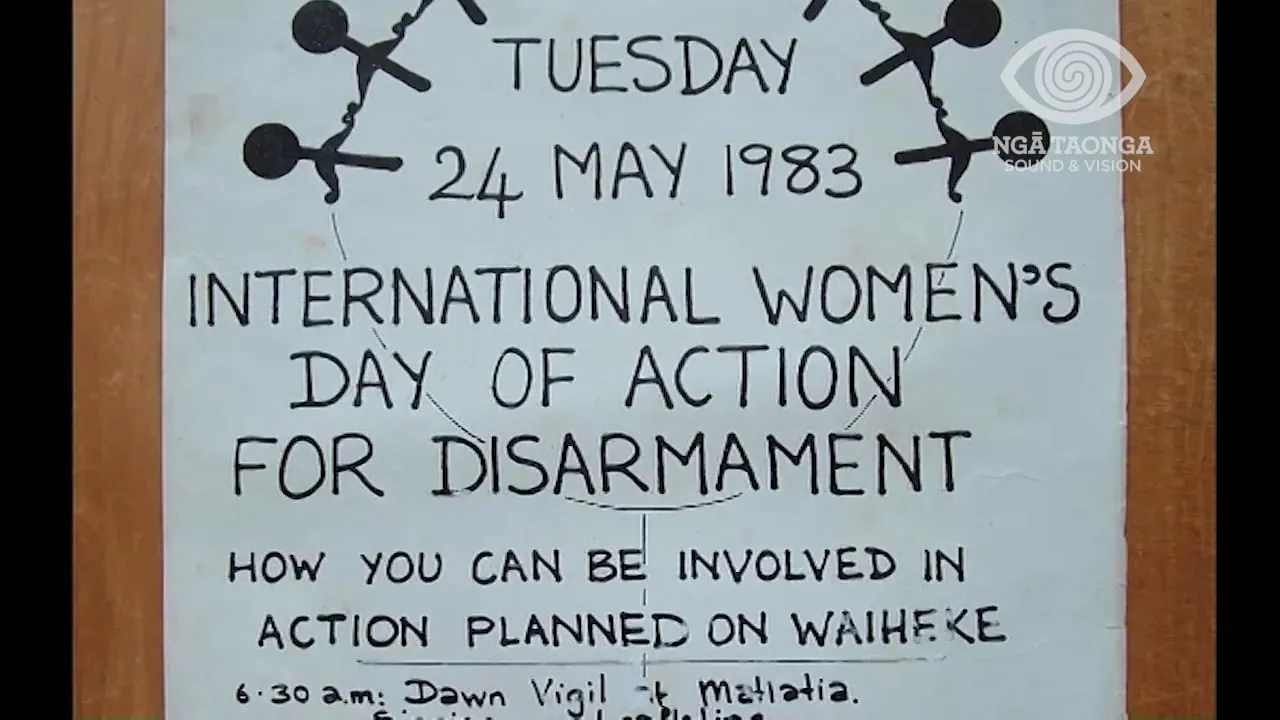 KIT & MAYNIE. TEA, SCONES AND NUCLEAR DISARMAMENT.