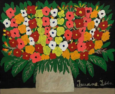 Vase of flowers