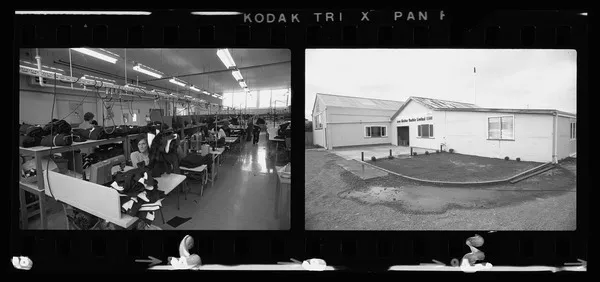 Lane Walker Rudkin factory in Rangiora