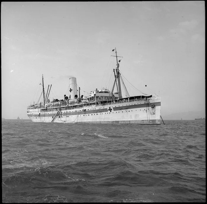 Hospital ship Maunganui, Port Tewfik