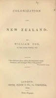 Colonization and New Zealand