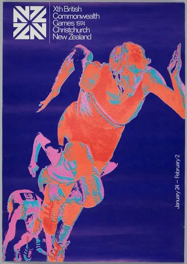 Image: Poster, 'Xth British Commonwealth Games'
