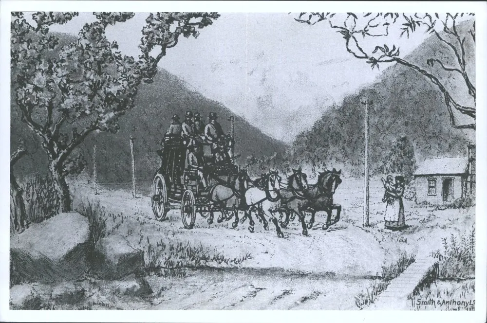 Old Coaching days: Otira Valley in the Eighties