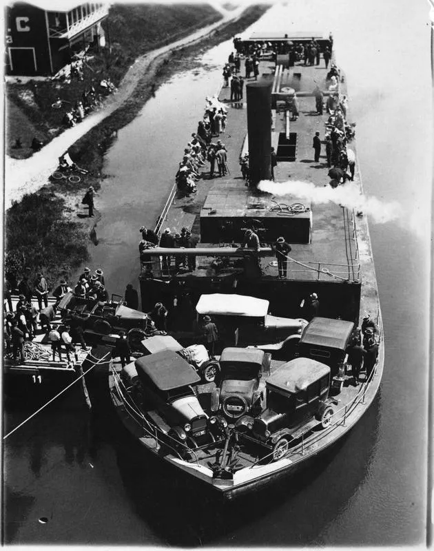 PS Rawhiti II on maiden voyage