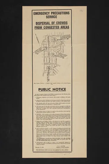 Image: Emergency precautions service