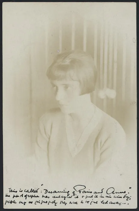 Postcard from Katherine Mansfield to Anne Estelle Drey