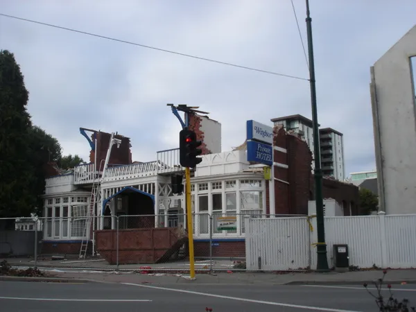 Demolition of Windsor Hotel