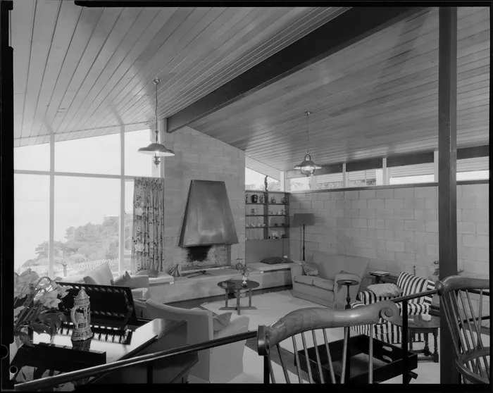 King house, interior, lounge