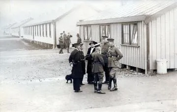 Japanese officers at Featherston Camp : digital image