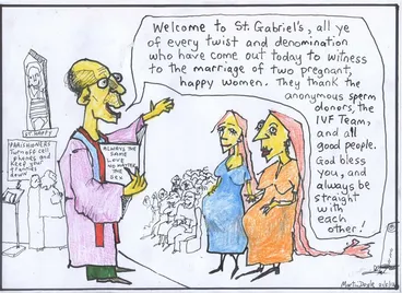 Image: Doyle, Martin, 1956- :Wedding at St Gabriel's. 21 May 2012