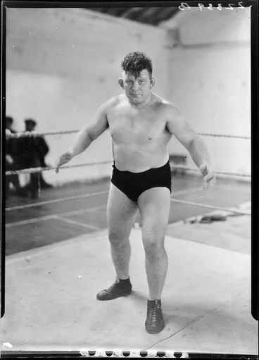 Image: Wrestler, Mr George Walker