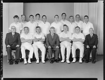 Image: Johnsonville Cricket Club team 1966-1967