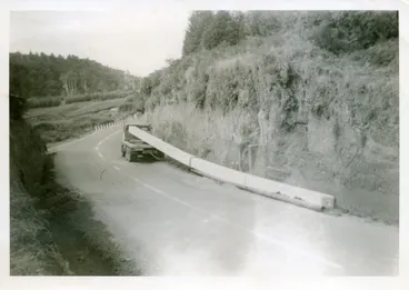 Image: Hairini bridge pile c 1950s