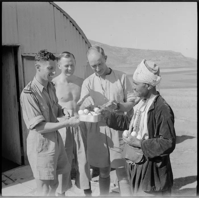 Native pedlar near Syrian Turkish border, World War II