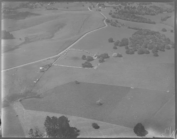 Waimate North from the air, 1928
