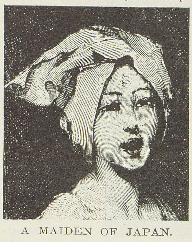 A maiden of Japan