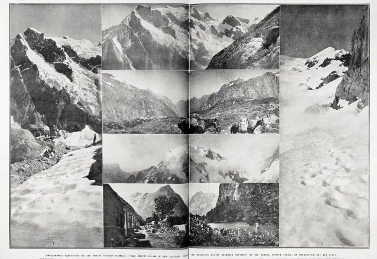 Adventurous expedition to the Mount Tutoko District, Otago, South Island of New Zealand