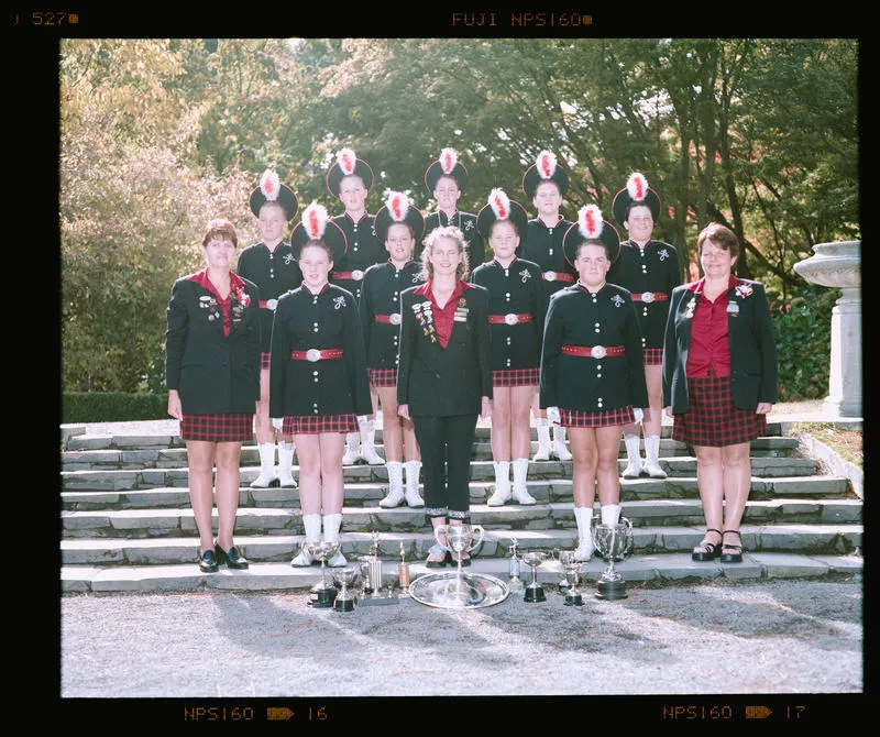 Film Negative: McVicar Marching Team
