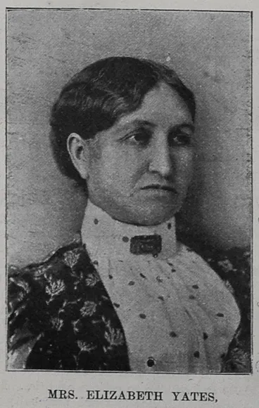 Mrs Elizabeth Yates, Onehunga Image: Mrs Elizabeth Yates, Onehunga