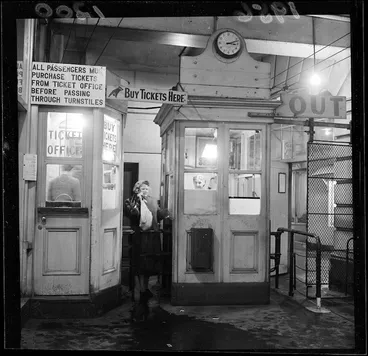 Image: City cable car terminus, Wellington, New Zealand