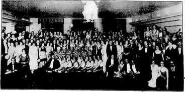 Image: GAY SCENE AT THE AERO CLUB BAUL^The Wellington Aero Club held Us annual ball in the Adelphi Cabaret last evening the function provinga peat success. '"" ~ (Evening Post, 29 August 1931)