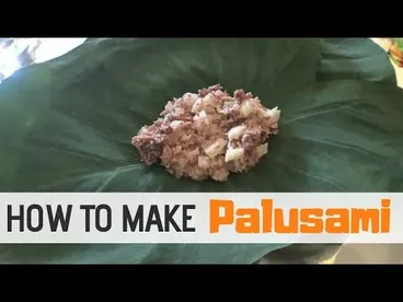 Image: Fijian Palusami Recipe