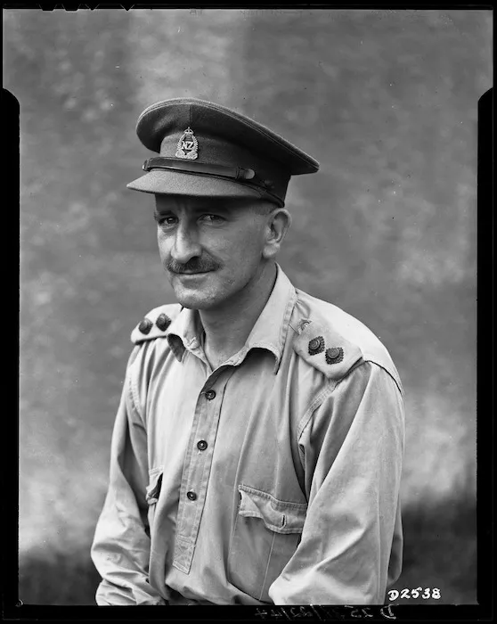 Lieutenant L T G Booth, MC