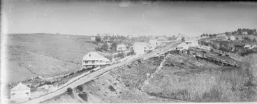 Image: Grafton Road viewed from Wynyard Street, 1858