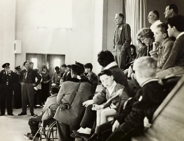 Civil defence exercise, Māngere Bridge, 1966