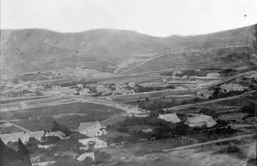 Image: Te Aro, Wellington - Photograph taken by Reverend Arthur Henry Stock