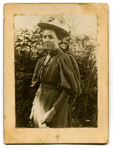 Image: Photograph, Black and White: Winifred Lovell-Smith 1893