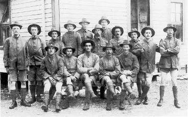 Group at Featherston Military Camp Image: Group at Featherston Military Camp