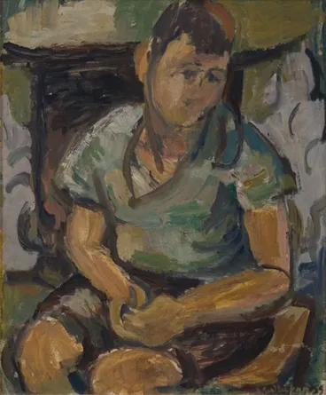 Image: Portrait of the artist's son Philip, aged ten.