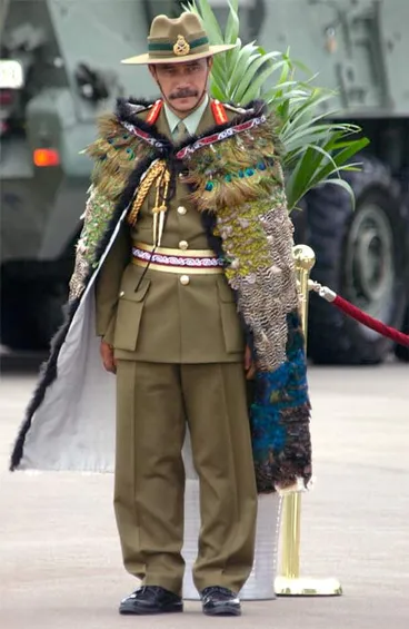 Jerry Mateparae, chief of defence force, 2006 Image: Jerry Mateparae, chief of defence force, 2006